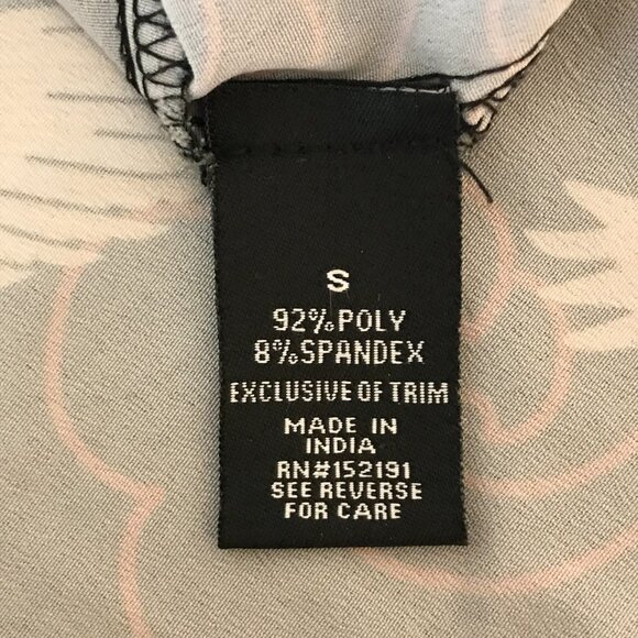 Just Attitude Adult Unisex Small All Over Print Short Sleeve Button Up Shirt - Picture 6 of 7